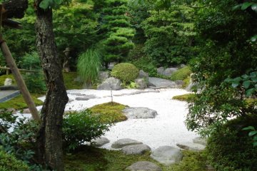 Rock garden at Jomyoji Temple