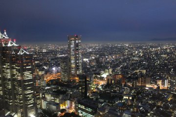 Tokyo at Day, Sunset, then Night