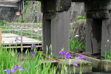 <p>Several stone bridges cross the river, including one that you have to duck under!</p>