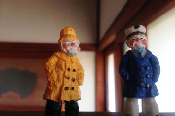<p>Charming sailor dolls are their way of welcoming you to their home.</p>