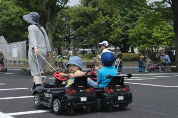 <p>Something tells me she'll grow up to be a fine road user.</p>