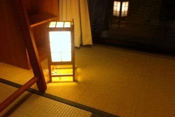 Lantern light by night