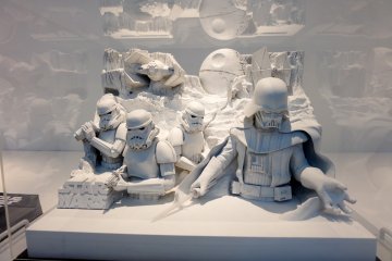 <p>One of the Star Wars themed artworks</p>