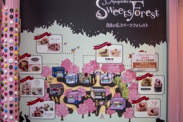 <p>Jiyugaoka&nbsp;Sweets Forest is actually a collection of 8 caf&eacute;s in a single location. It is really popular with the ladies in Tokyo.</p>