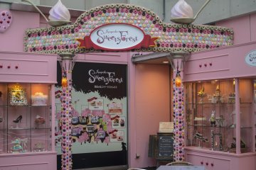 <p>The famous Jiyugaoka Sweets Forest. Just the store front looks amazingly delectable to me.</p>