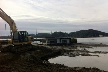 <p>Tona reconstruction efforts as of two years ago</p>