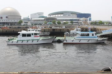 <p>Nagoya Port is one of Nagoya's main tourist attractions</p>