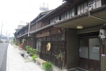 Udatsu Houses of Shitamachi in Nakatsugawa-juku.