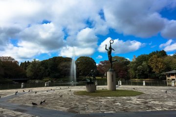 <p>The Main Fountain</p>