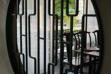 wooden window