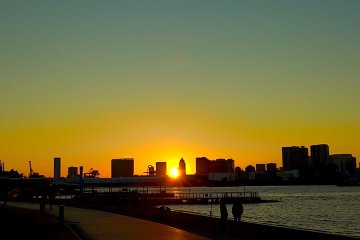 Odaiba Waterfront Sunset