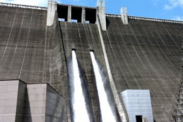 Miyagase Dam in Kanagawa