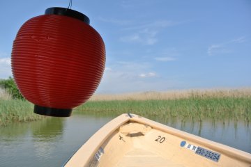 Omihachiman, à l'Est du Lac Biwa