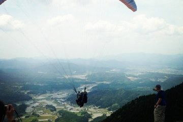 <p>Cette photo montre la magnifique cha&icirc;ne de montagnes de la pr&eacute;fecture de Yamaguchi</p>