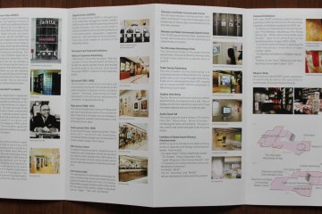 <p>A look into one of the leaflets, full of information&nbsp;</p>