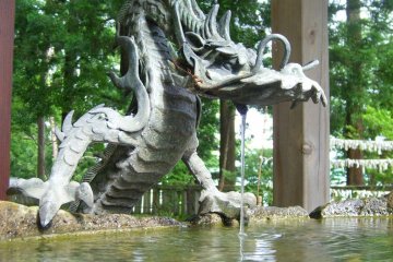 Lake Tazawa is also known for their hot springs, perfect for a quick get-away