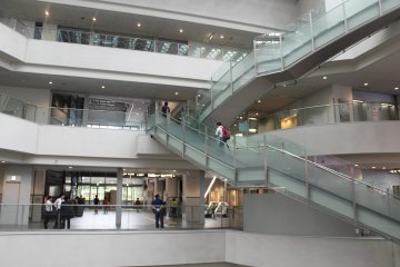 <p>A look inside the Civic Center building&nbsp;</p>