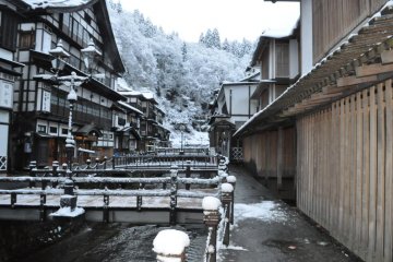 Ginzan Onsen district