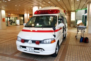 A Japanese ambulance