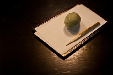 <p>Cette douceur japonaise "mochi" est &eacute;galement disponible dans le pavillon de th&eacute; &nbsp;</p>