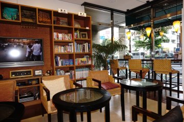 <p>Sudut favorit General Info Corner. Dari situ terlihat Tokyo Tower dengan sangat jelas</p>