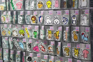 <p>A sticker store in Harajuku - go quickly, it won't be there long!</p>