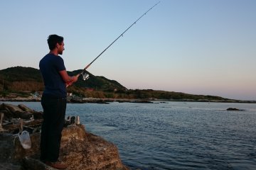 Fishing in Tateyama!