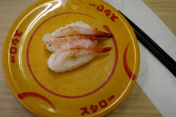 <p>Sushi udang yang lezat</p>