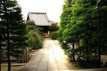 Temple entrance