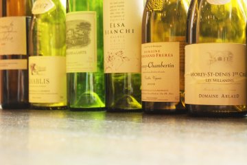 <p>The wine menu here is also excellent</p>