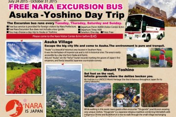 Free Excursion Bus for Nara Visitors