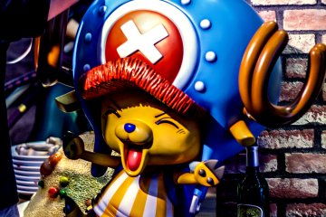 Chopper is as cute as in the manga and the anime.