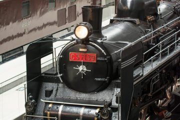 <p>A steam locomotive train, one of the oldest and well preserved train on display at the Railway Park</p>
