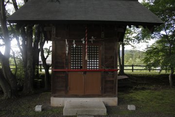 <p>The shrine in Yagasaki park.</p>