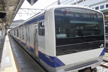 <p>The Mito Line train from Oyama to Kasama.&nbsp;</p>