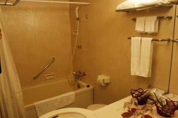 <p>The bathroom.</p>