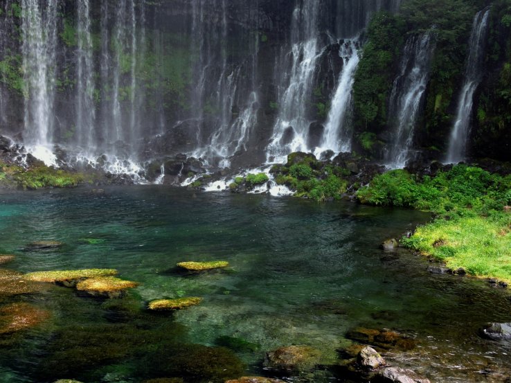 <p>Shiraito Falls is the most beautiful waterfall I have ever seen</p>