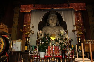 <p>The clay Nyoirin Kannon Bosatsu Buddha of Okadera is 1300 years old! It's a "wish granting Buddha" and supposedly wishes made with a pure heart are granted</p>