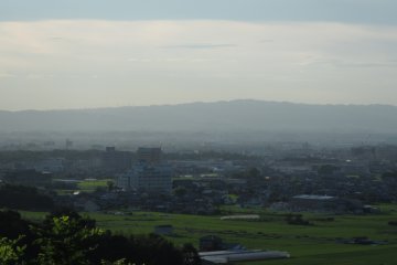 <p>Looking west toward Takada and Katsuragi Cities</p>