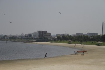 <p>The beach located at the southern part of the park.</p>