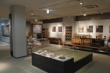 <p>Inside the Omori Nori Museum.&nbsp;</p>