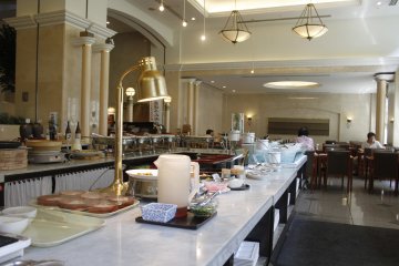 El área del restaurante