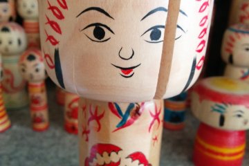 Ishinomaki Style Kokeshi Dolls