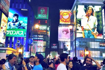 <p>This is Osaka past 3am. This city really doesn't sleep. Make sure to take a step back after your long night out and soak in all the billboard lights. It makes you realize how small your worries really are.&nbsp;</p>