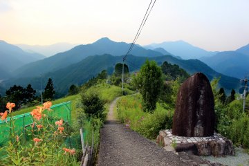 <p>This is the Hatenashi on the Kohechi, a spur off the World Heritage Kumano Kodo Pilgrimage Road</p>
