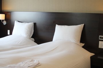 Comfortable bed