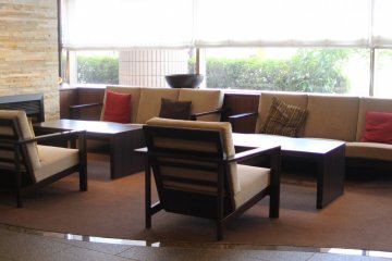 Waiting room in lobby
