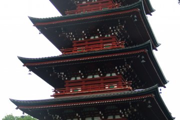 Kuil Saishoin, Pagoda lima tingkat