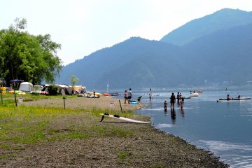 <p>Happy campers</p>