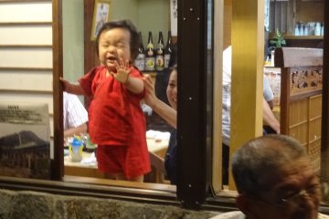 <p>Not everyone appeared to enjoy the festivities...!</p>